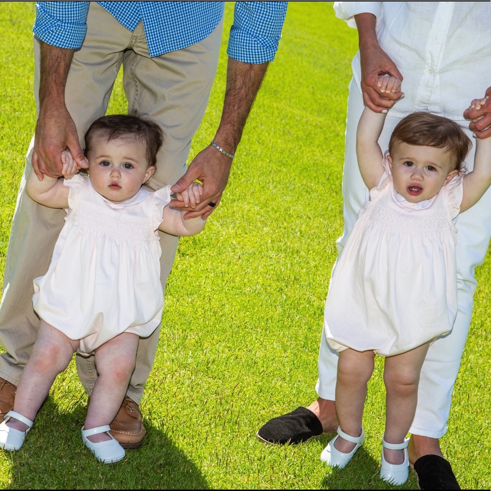 Delicate pink Ralph Lauren romper